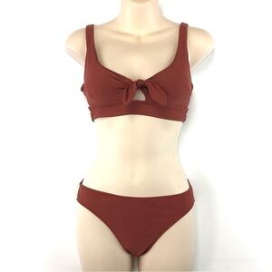 AERIE brown bikini XS/S